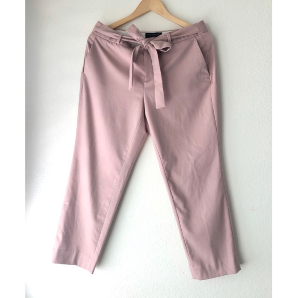 Banana Republic Light Pink Crop Pants